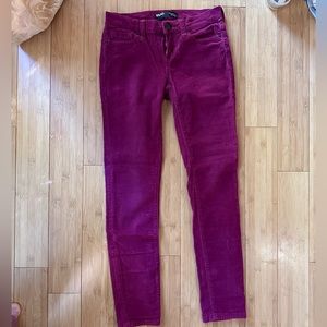 BDG Mid Rise Cord Jeans Cigarette